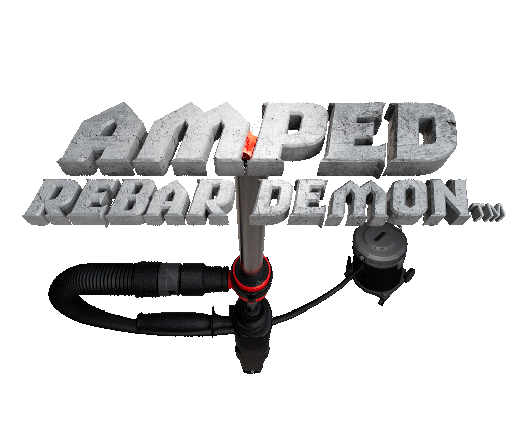 Rotating AMPED Rebar Demon Bit